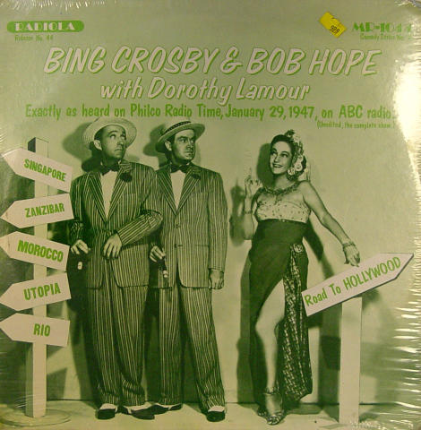 Bing Crosby / Bob Hope Vinyl 12"