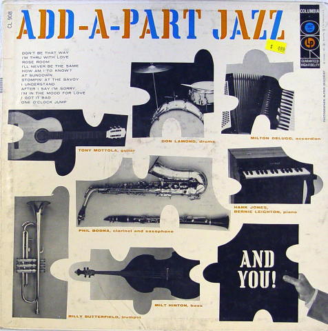 Add-A-Part Jazz Vinyl 12"