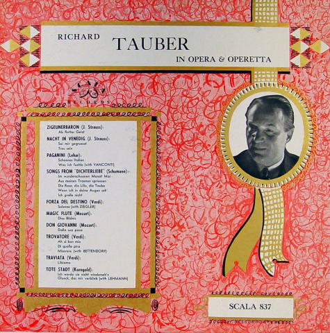 Richard Tauber Vinyl 12"