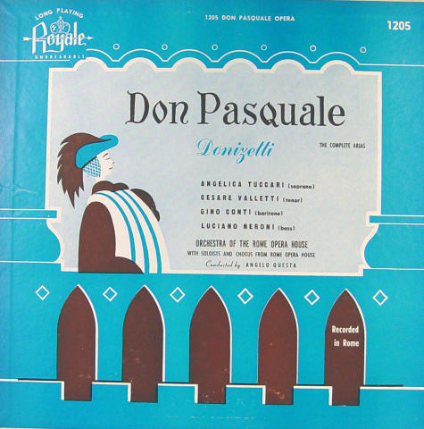 Don Pasquale Vinyl 12"