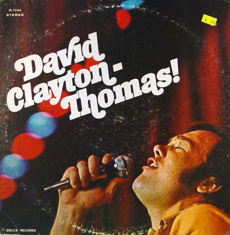 David Clayton-Thomas Vinyl 12"
