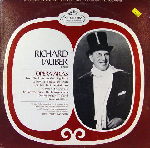 Richard Tauber Vinyl 12"