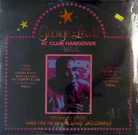 George Lewis And His New Orleans Jazz Band Vinyl 12"
