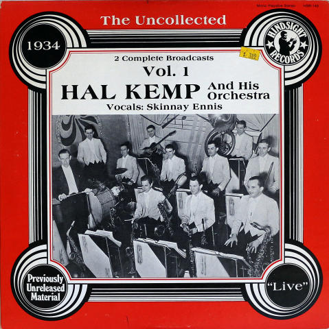 Hal Kemp & His Orchestra Vinyl 12"