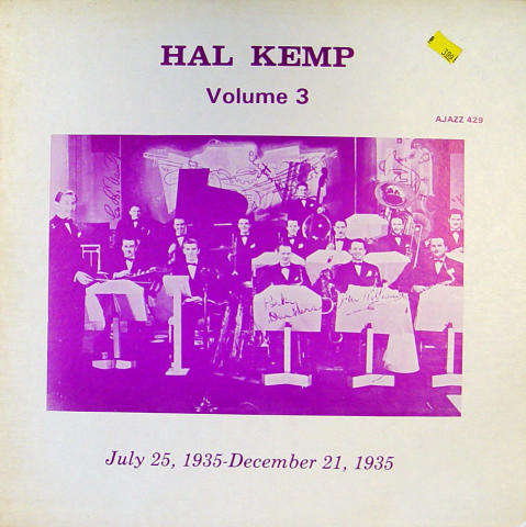 Hal Kemp Vinyl 12"