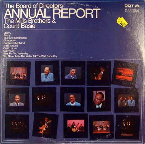 The Mills Brothers & Count Basie Vinyl 12"