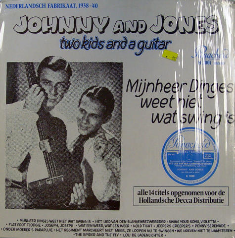 Johnny And Jones Vinyl 12"