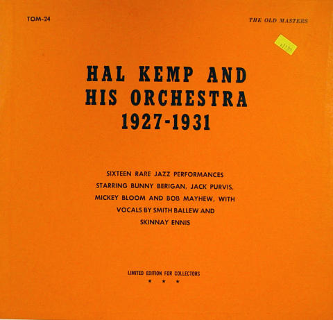 Hal Kemp & His Orchestra Vinyl 12"