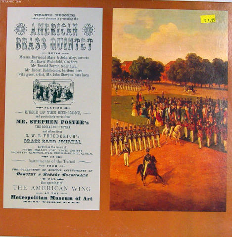 American Brass Quintet Vinyl 12"