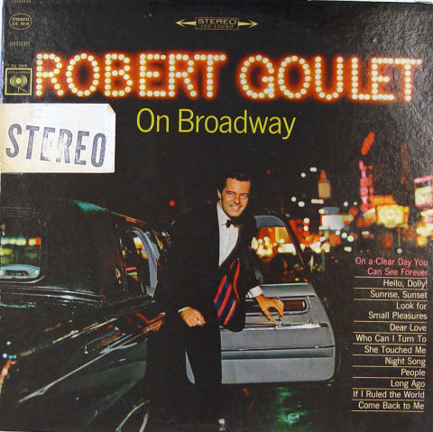 Robert Goulet Vinyl 12"