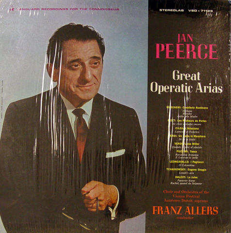 Jan Peerce Vinyl 12"