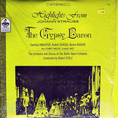 Highlights From Johann Strauss The Gypsy Baron Vinyl 12"