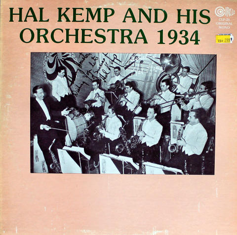 Hal Kemp & His Orchestra Vinyl 12"