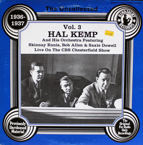 Hal Kemp & His Orchestra Vinyl 12"