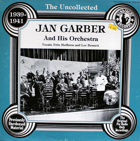 Jan Garber And His Orchestra Vinyl 12"