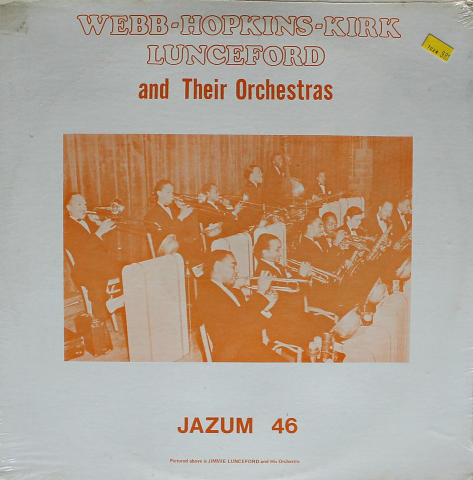 Webb-Hopkins-Kirk-Lunceford And Their Orchestras Vinyl 12"