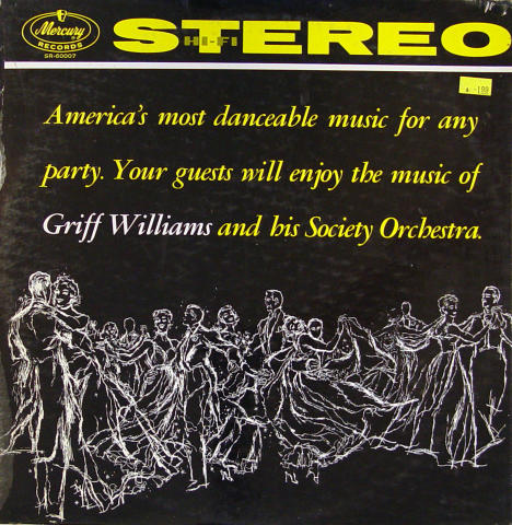 Griff Williams And His Society Orchestra Vinyl 12"