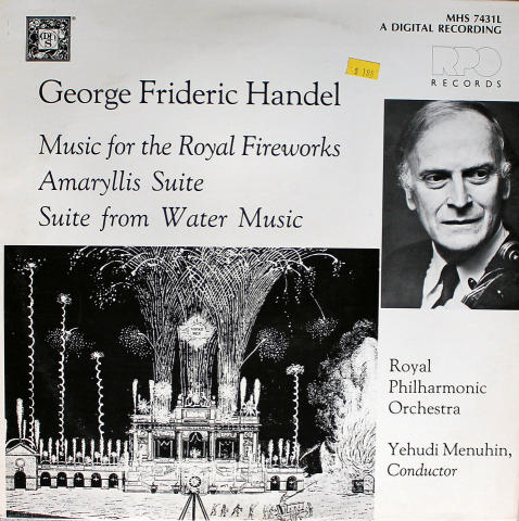 George Frideric Handel Vinyl 12"