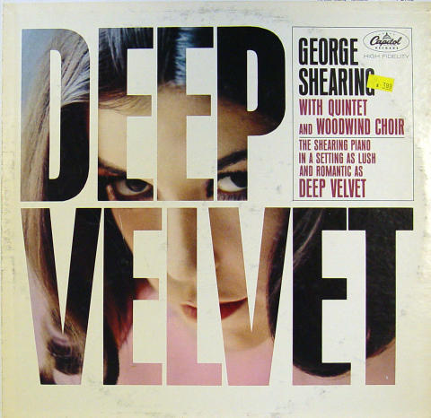 George Shearing With Quintet And Woodwind Choir Vinyl 12"