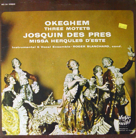 Three Motets / Missa Herqules D'Este Vinyl 12"