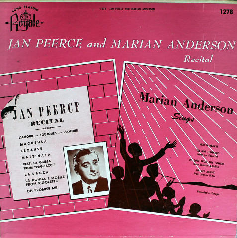 Jan Peerce / Marian Anderson Vinyl 12"