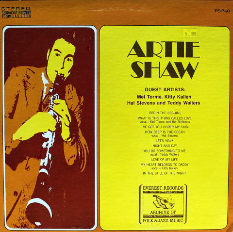 Artie Shaw Vinyl 12"