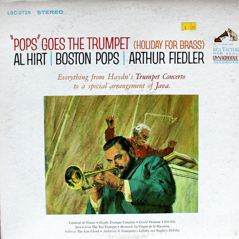 Al Hirt / Boston Pops / Arthur Fiedler Vinyl 12"