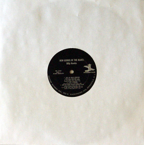 Billy Hawks Vinyl 12"