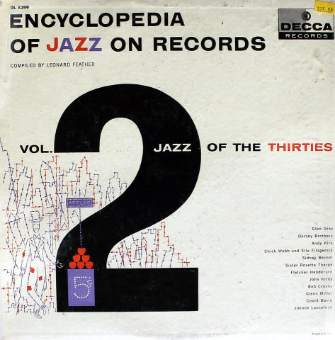 Encyclopedia Of Jazz On Records: Vol. 2 Jazz Of The Thirties Vinyl 12"