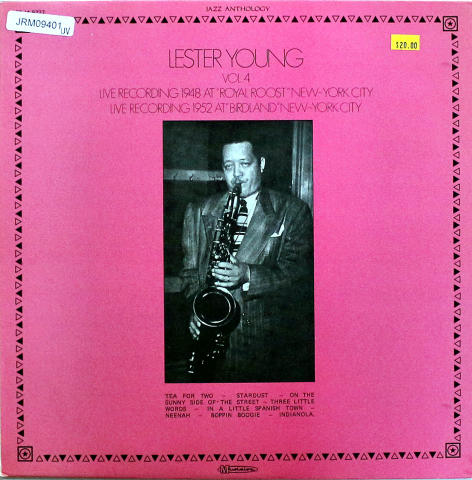 Lester Young Vinyl 12"