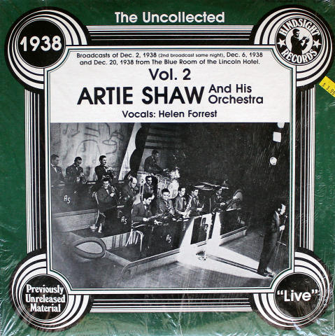Artie Shaw and His Orchestra Vinyl 12"