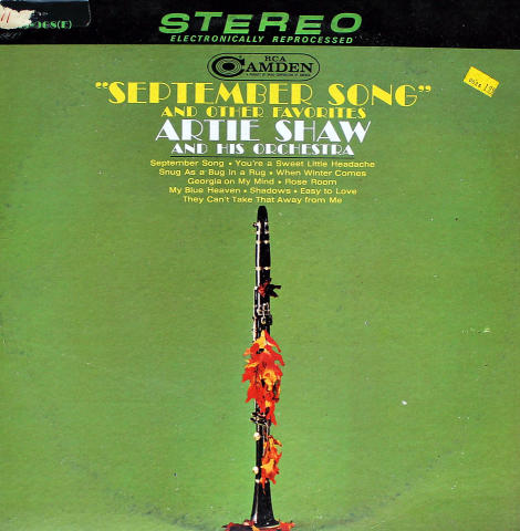 Artie Shaw and His Orchestra Vinyl 12"