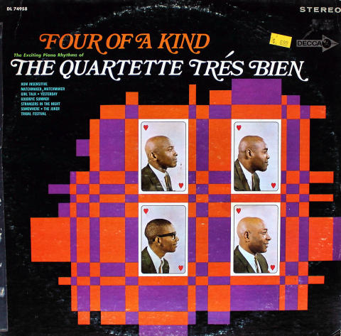 The Quartette Tres Bien Vinyl 12"