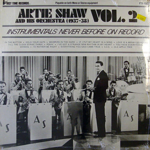Artie Shaw and His Orchestra Vinyl 12"