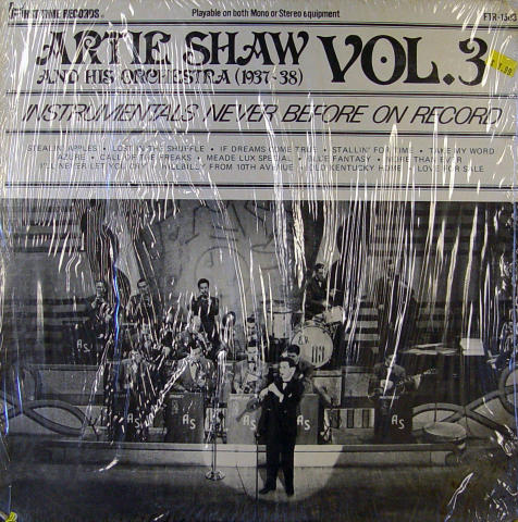 Artie Shaw and His Orchestra Vinyl 12"