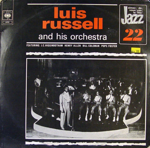 Luis Russell And His Orchestra Vinyl 12"