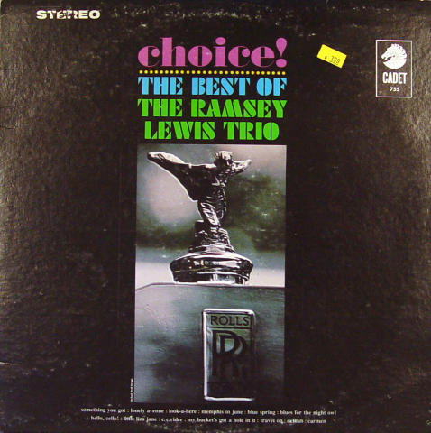 The Ramsey Lewis Trio Vinyl 12"