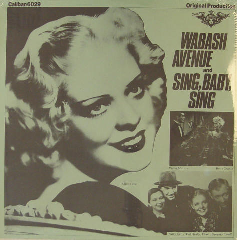 Wabash Avenue And Sing, Baby, Sing Vinyl 12"