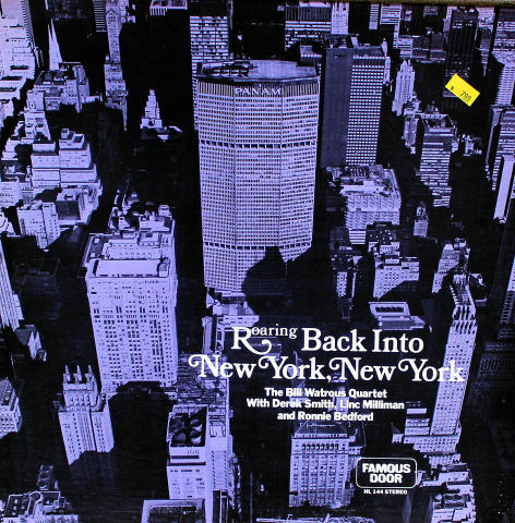 The Bill Watrous Quartet Vinyl 12"