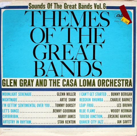 Glen Gray and the Casa Loma Orchestra Vinyl 12"