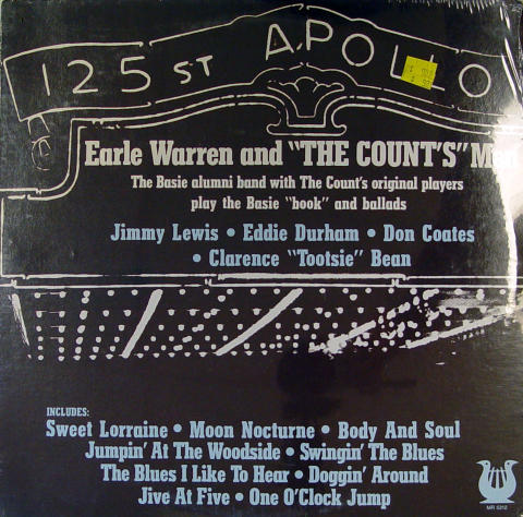 Earle Warren And Count's Men Vinyl 12"