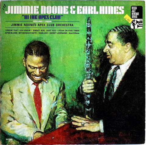 Jimmie Noone & Earl Hines Vinyl 12"