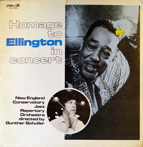 New England Conservatory Jazz Repertory Orchestra Vinyl 12"