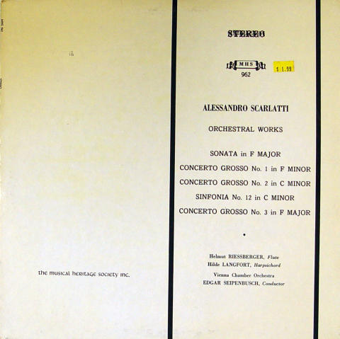 Orchestral Works Vinyl 12"