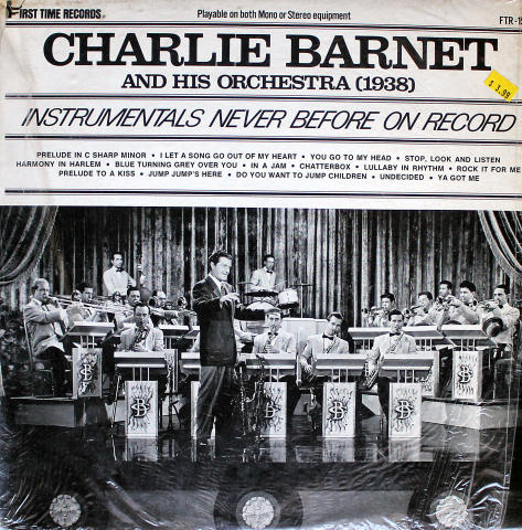 Charlie Barnet And His Orchestra Vinyl 12"