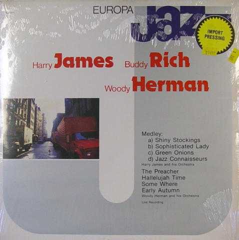 Harry James / Buddy Rich / Woody Herman Vinyl 12"
