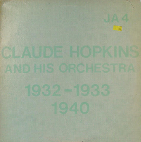 Claude Hopkins & His Orchestra Vinyl 12"