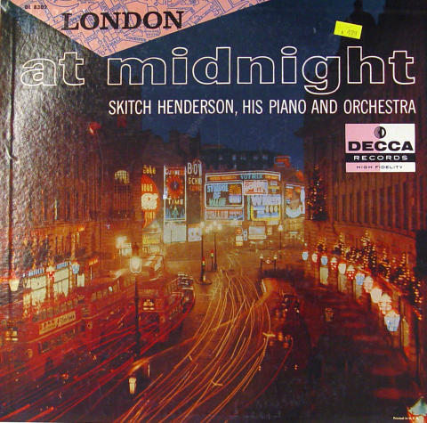 Skitch Henderson, His Piano And Orchestra Vinyl 12"