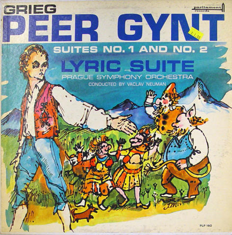 Peter Gynt: Suites No.1 And No. 2: Lyric Suite Vinyl 12"