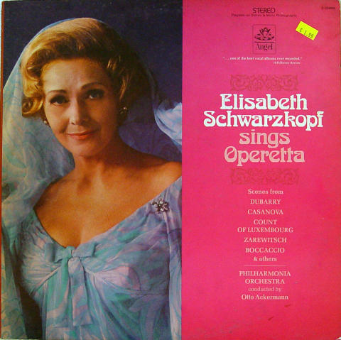 Elisabeth Schwarzkopf Vinyl 12"